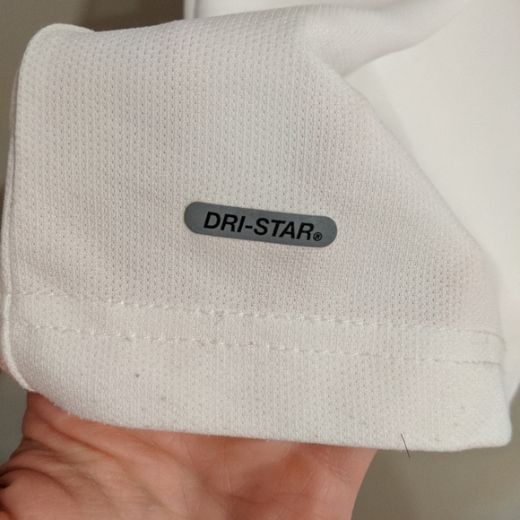 Dri-Star Wicking Shirt White Men's XXL - Picture 2 of 4